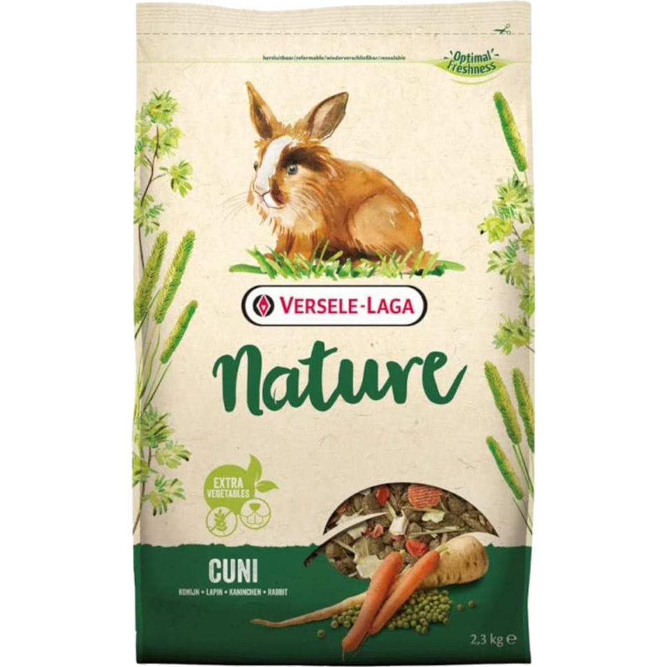 Versele-Laga Nature Cuni (kanin) 2,3 g - Smådyr - Fôr & høy til smådyr - Versele-Laga