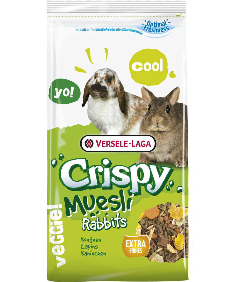 Versele-Laga Crispy Muesli Kanin 1 kg - Smådyr - Fôr & høy til smådyr - Versele-Laga