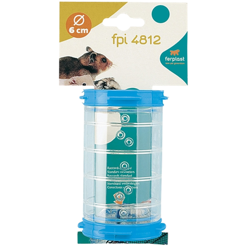 Ferplast Hamsterrør Rett Transparent 11 cm - Smådyr - Hus & Burinteriør - Leketunell og rør - Ferplast