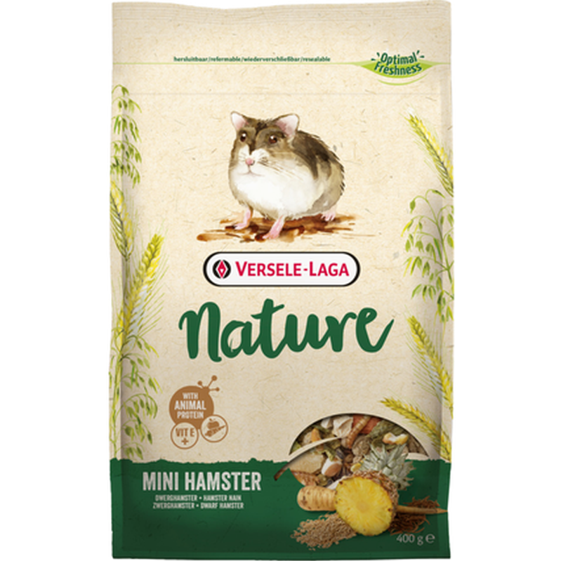 Versele-Laga Nature Mini Hamster 400 g - Smådyr - Fôr & høy til smådyr - Versele-Laga