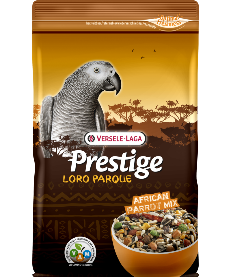 Versele-Laga Prestige Premium afrikansk papegøye 1 kg - Fugl - Fuglemat & fuglefôr - Frøblanding - Versele-Laga