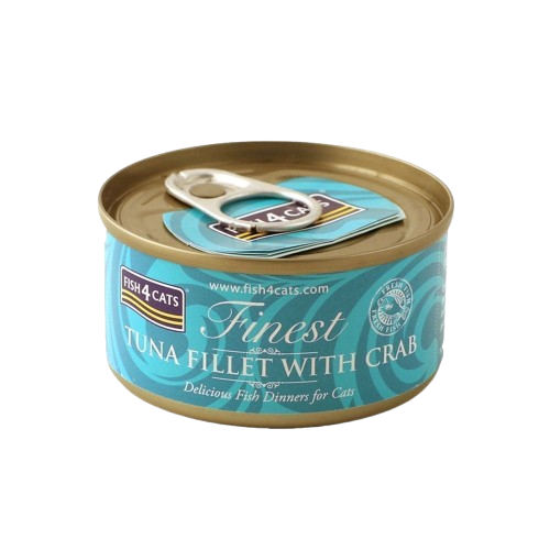 Fish4Cats Våtfôr med tunfisk og krabbe 70g - Katt - Kattefôr & kattemat - Våtfôr og våtmat - Fish4Cats