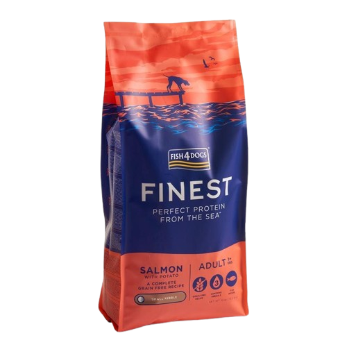 Fish4Dogs Adult Finest med laks små biter 6kg - Hund - Hundefôr & hundemat - Tørrfôr for hund - Fish4Dogs