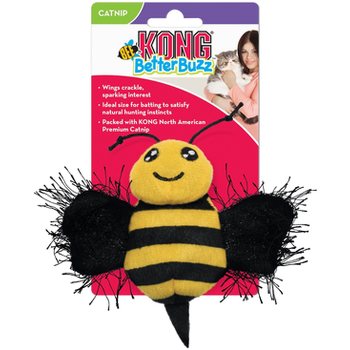 Kong Cat Better Buzz Bee kattemynte - Katt - Katteleker & viftepinner - Myke katteleker - Kong