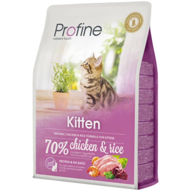 Profine Tørrfôr til kattunge kylling og ris 10 kg - Katt - Kattefôr & kattemat - Tørrfôr for katt - Profine
