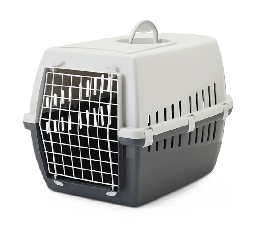 Savic Transportbur Trotter 3 Grey 60,5 x 40,5 x 39 cm - Katt - Kattebur & transportvesker - Transportbur - Savic