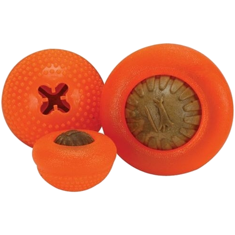 StarMark Everlasting Bento Ball Oransje 6,5 cm - Hund - Hundeleker & spill - Aktivering & hundespill - StarMark