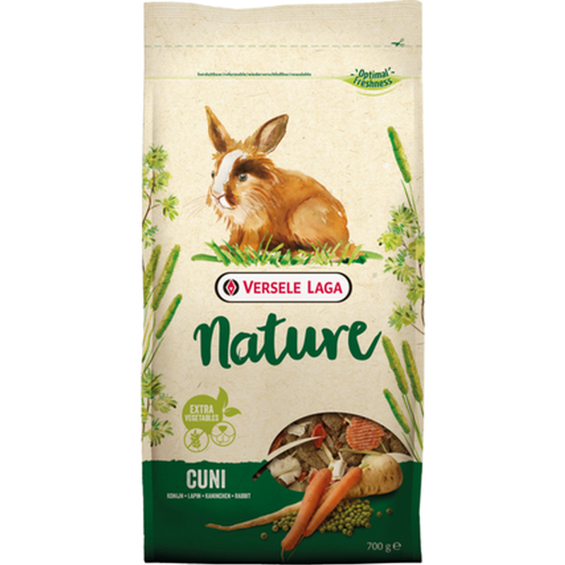 Versele-Laga Nature Cuni (kanin) 700 g - Smådyr - Fôr & høy til smådyr - Versele-Laga