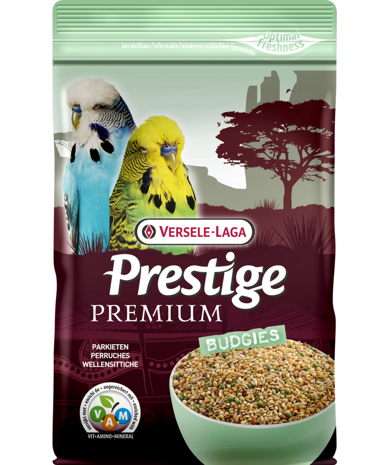 Versele-Laga Prestige Premium undulat (undulat) 800 g - Fugl - Fuglemat & fuglefôr - Frøblanding - Versele-Laga