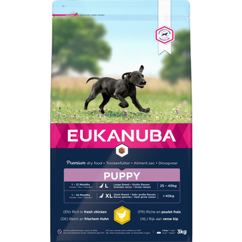 Eukanuba Hund Valp Large 18 kg - Hund - Hundefôr & hundemat - Tørrfôr for hund - Eukanuba
