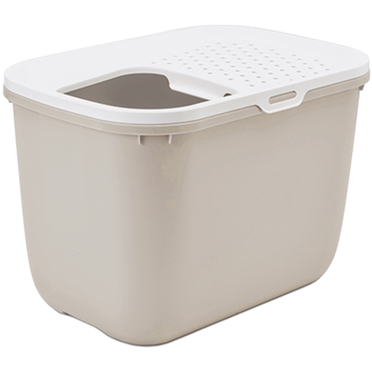 Savic Hop In Kattetoalett - kattetoalett Beige 59x39x38cm - Katt - Kattedo & kattetoalett - Kattedo & kattetoalett med tak - Savic