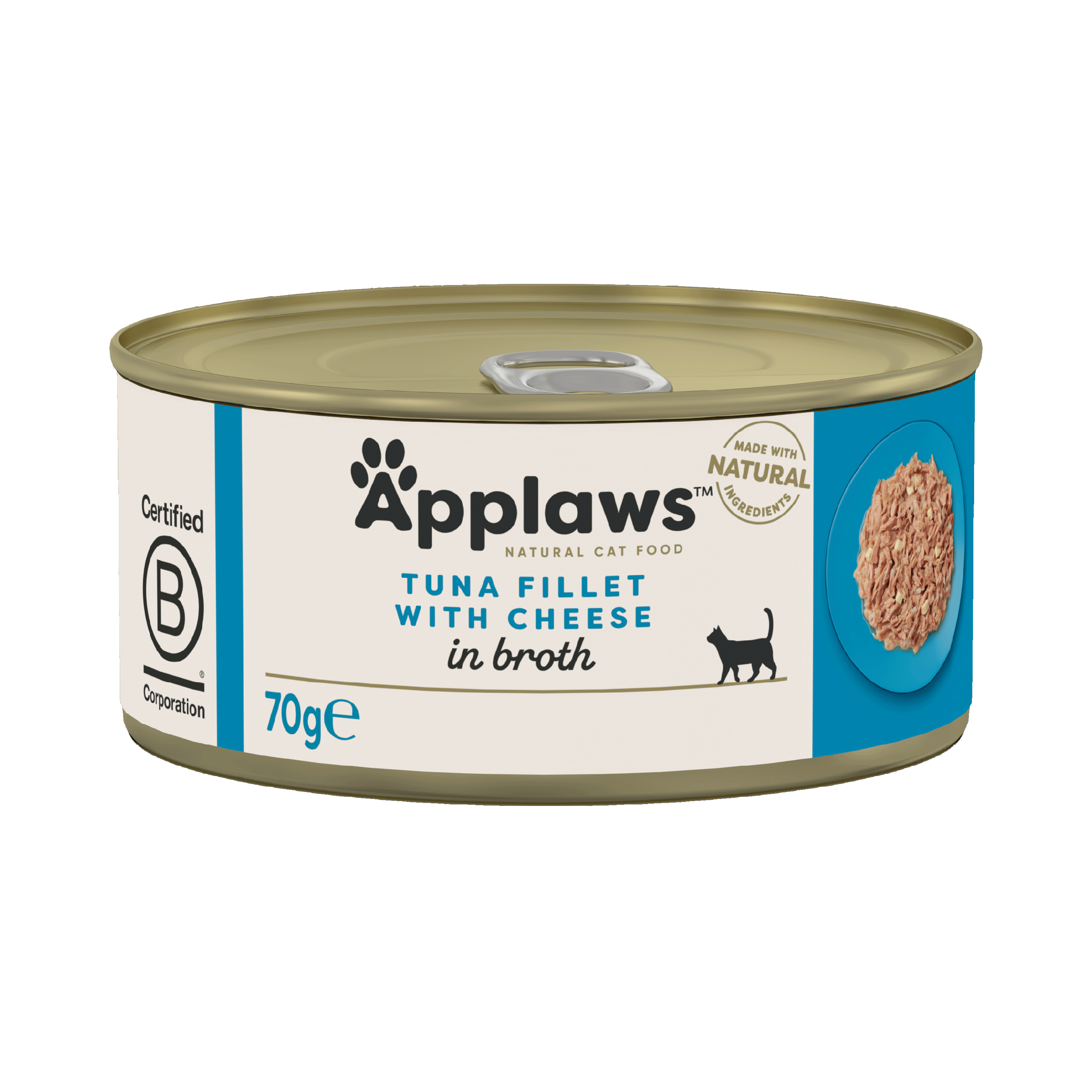 Applaws Bokser med tunfiskfilet og ost 70 g x 24 stk. - Katt - Kattefôr & kattemat - Våtfôr og våtmat - Applaws