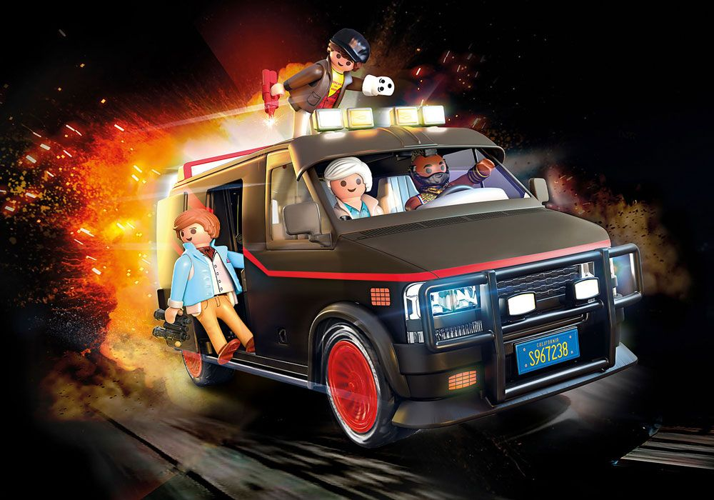 Playmobil A-Team bussen Playmobil Movie Cars 70750