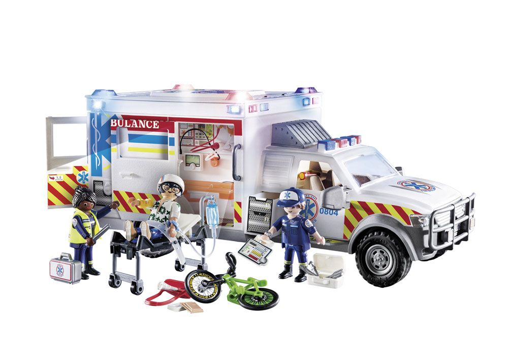 Playmobil Redningskjøretøy: amerikansk ambulanse Playmobil City Action 70936