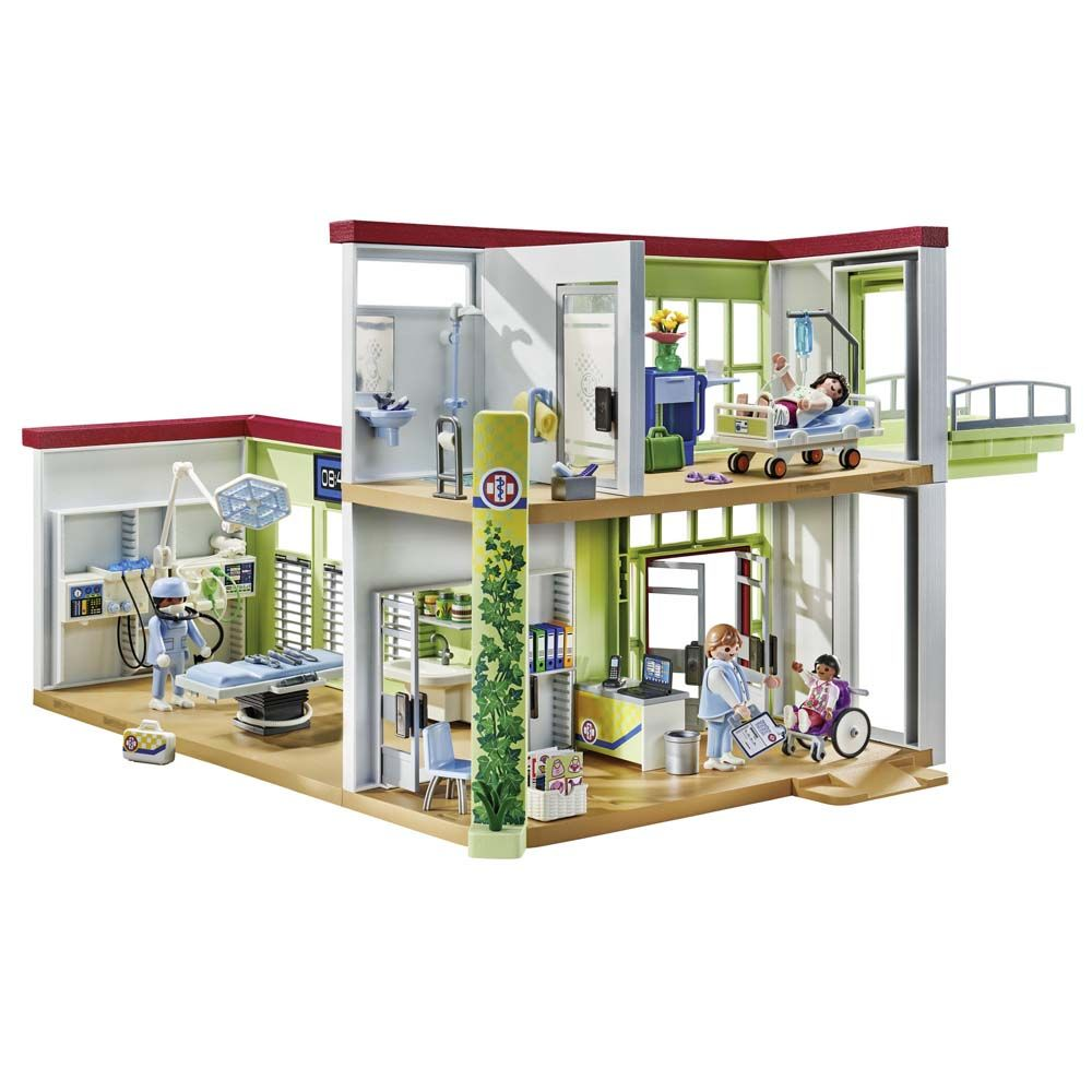 Playmobil Moderne sykehus Playmobil byggesett Action Heroes 71615