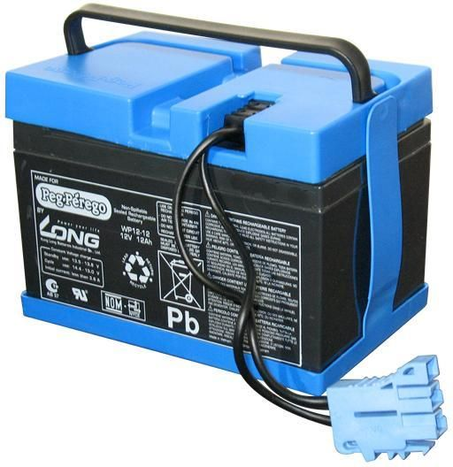 Peg-Pérego Peg Perego 12V - 12Ah Batteri Peg-Perego tilbehør 362594