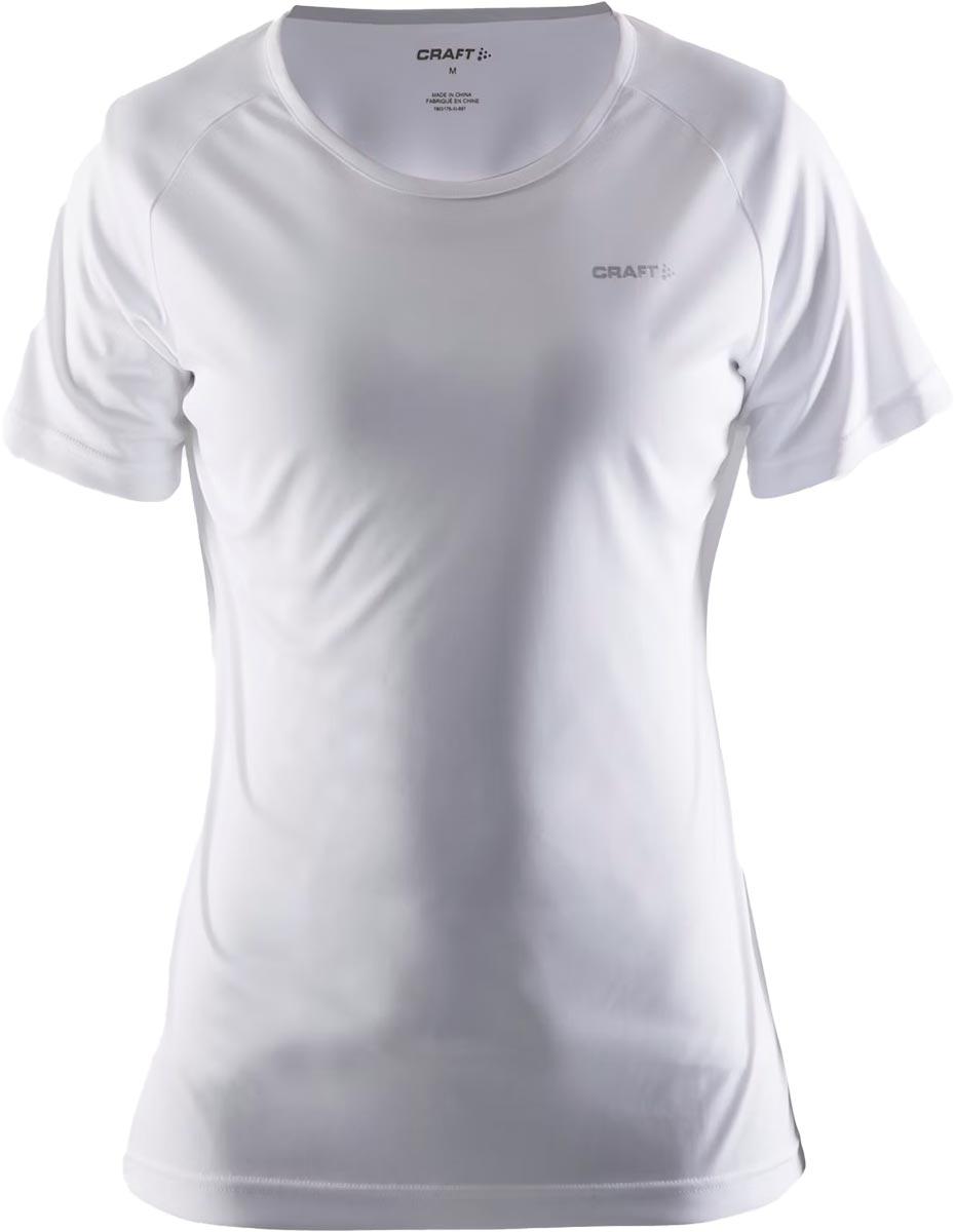 Craft Craft Prime Tee W Dame Hvit XL | T-skjorte