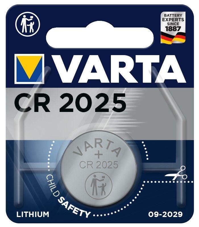 VARTA CR2025 LITHIUMBATTERI 1-PK