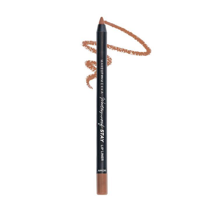 Makeup Mekka Waterproof Stay Lip Liner, Amor