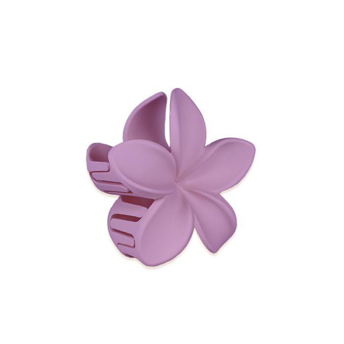 Makeup Mekka Matte Flower Hair Clip Medium, Purple