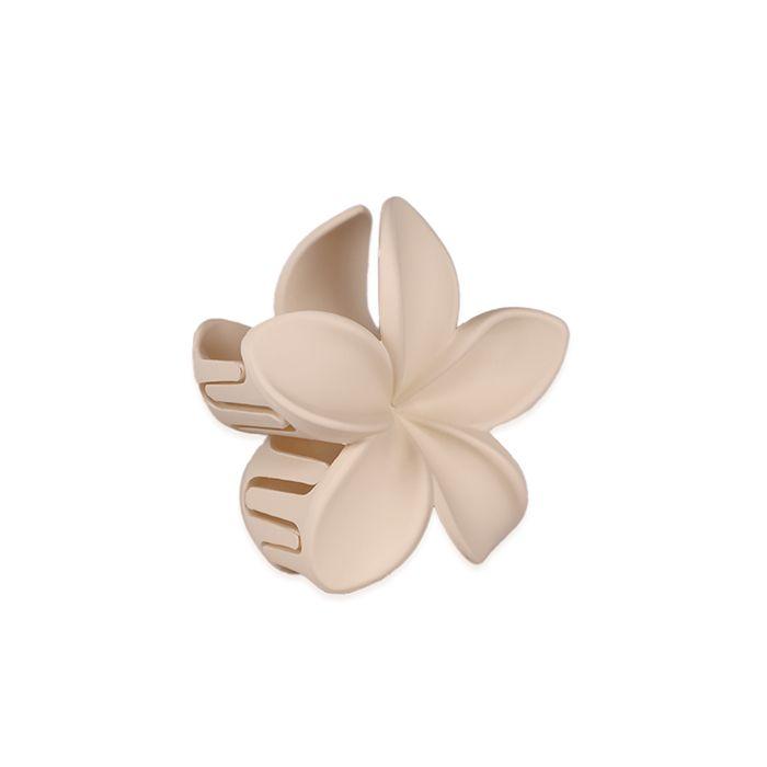 Makeup Mekka Matte Flower Hair Clip Medium, Yellow