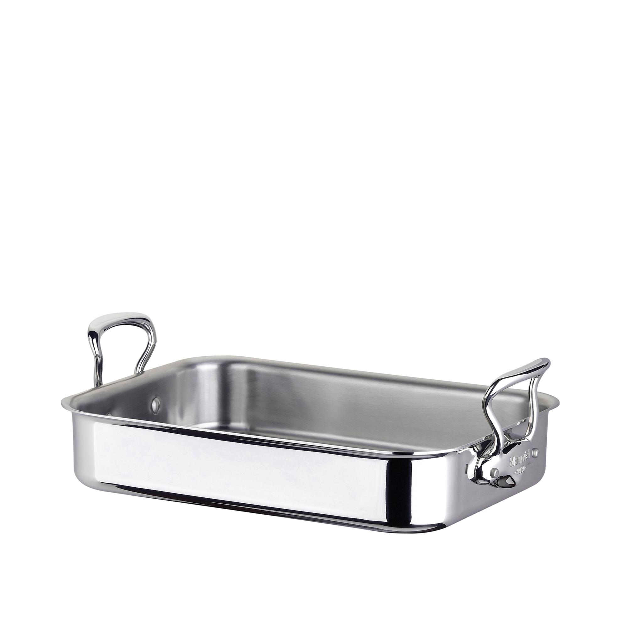Mauviel Mauviel - Ovnsform Cook Style Steel 30x20x6 cm - Ovnsformer - Sølv