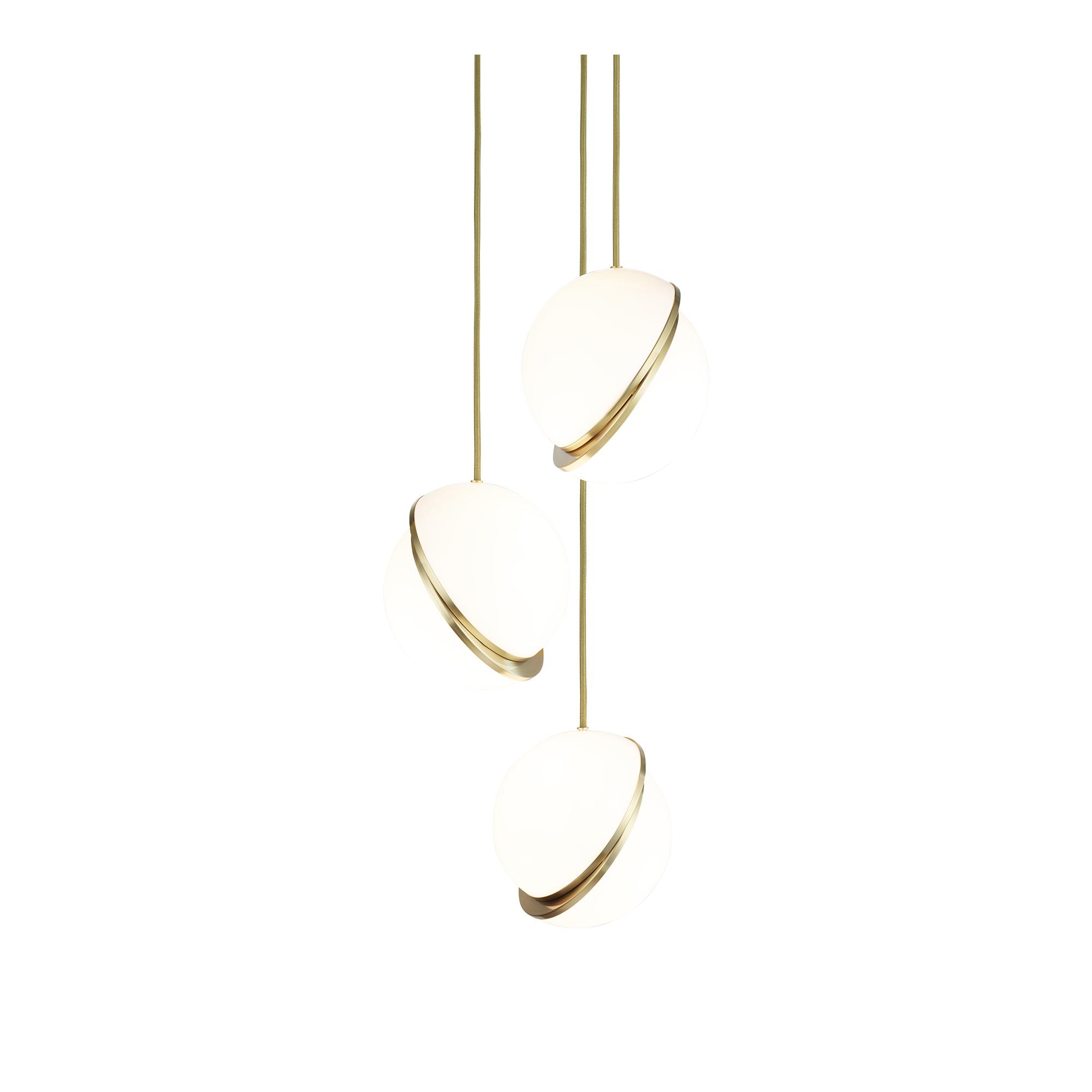 Lee Broom Lee Broom - Mini Crescent Chandelier 3 Piece - Lysekroner - Flerfarget