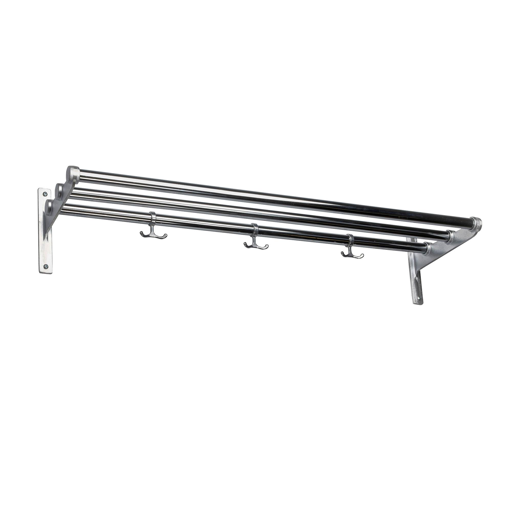Essem Design Essem Design - Nostalgi Hatthylla/Skohylla Krom/Aluminium, 100 cm - Hattehyller og skohyller - Gunnar Bolin - Sølv - Metall