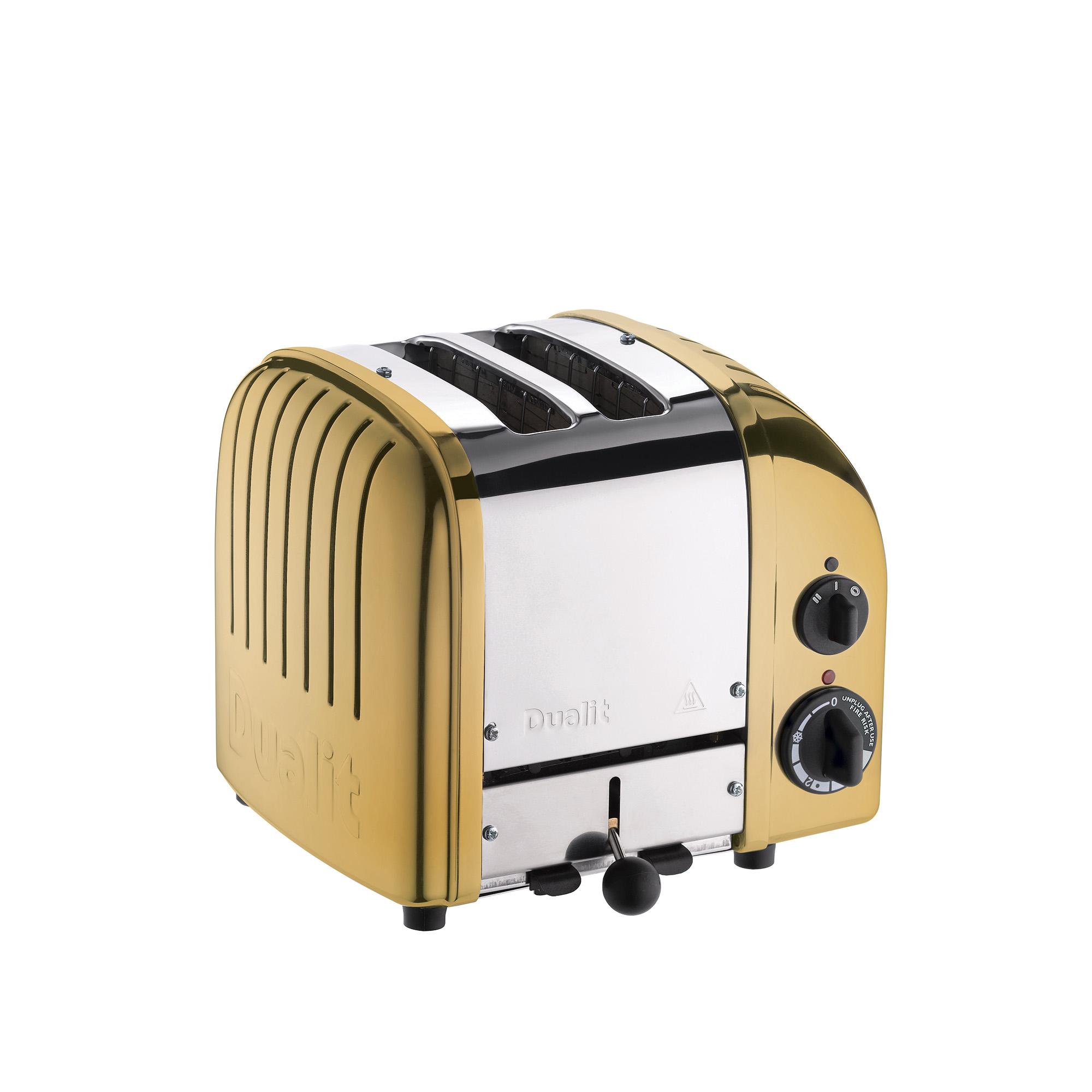 Dualit Dualit - Dualit Brödrost Classic 2 Skivor - Mässing - Brødristere