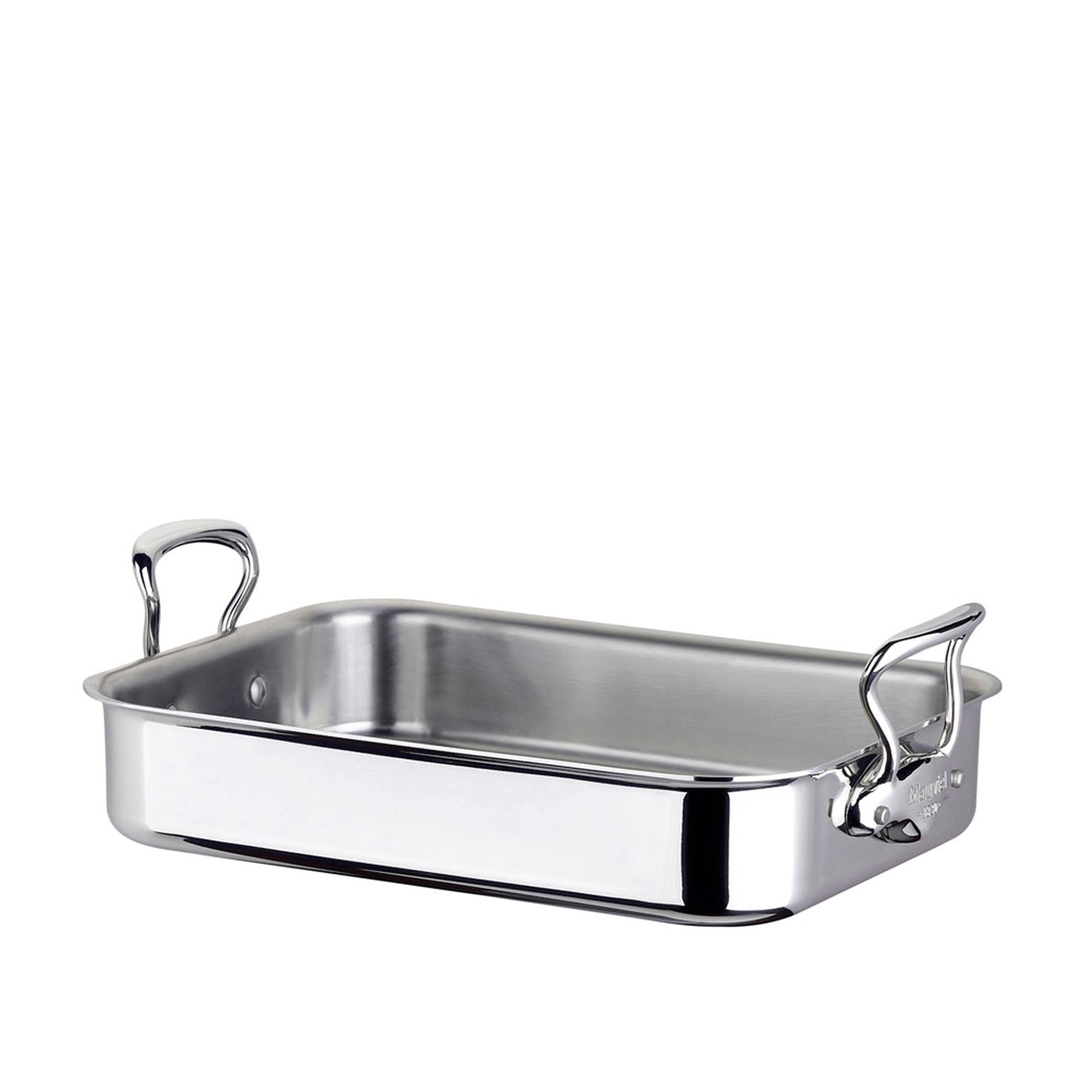 Mauviel Mauviel - Roasting Pan Cook Style Steel - 35 x 25 x 7 cm - Ovnsformer - Sølv