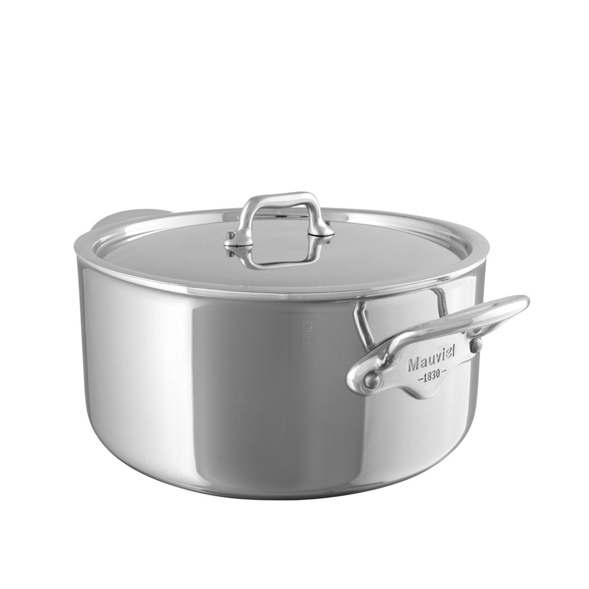 Mauviel Mauviel - Pot With Lid Cook Style Steel - 5,9 L - Kjeler og kasseroller