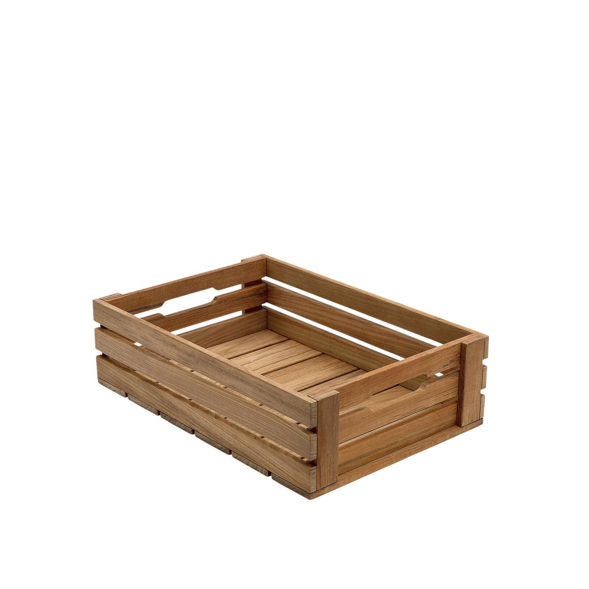 Fritz Hansen Fritz Hansen - Dania Box 4 Teak - Kurver og esker - Søren Slebo - Tre farget