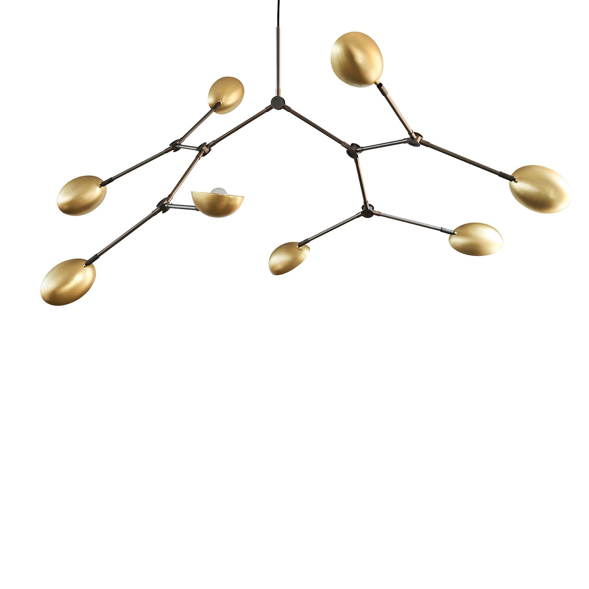 101 Copenhagen 101 Copenhagen - Drop Chandelier Brass - Lysekroner - Kristian Sofus Hansen,Tommy Hyldahl - Gull