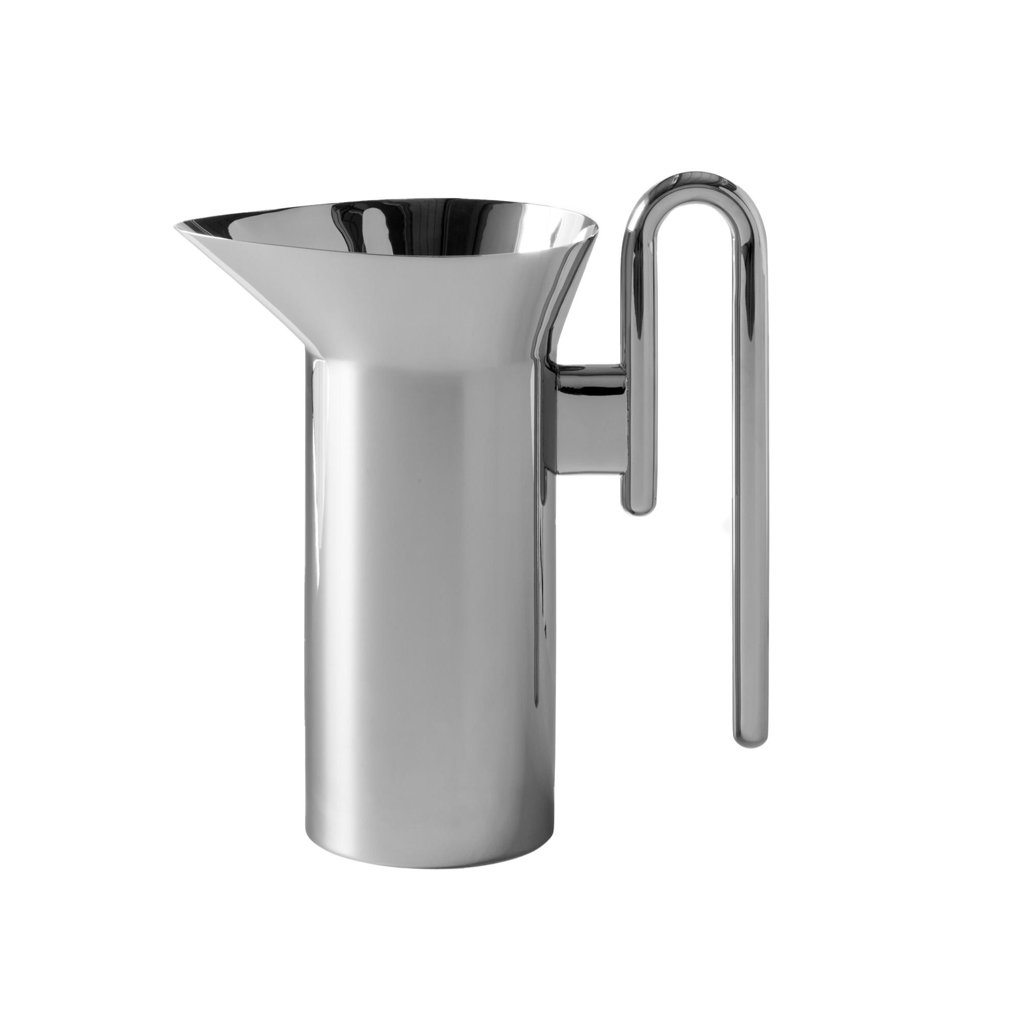 &Tradition &Tradition - Momento Jug JH38, Polished Steel, 1 Ltr. - Karaffel - Sølv - Metall