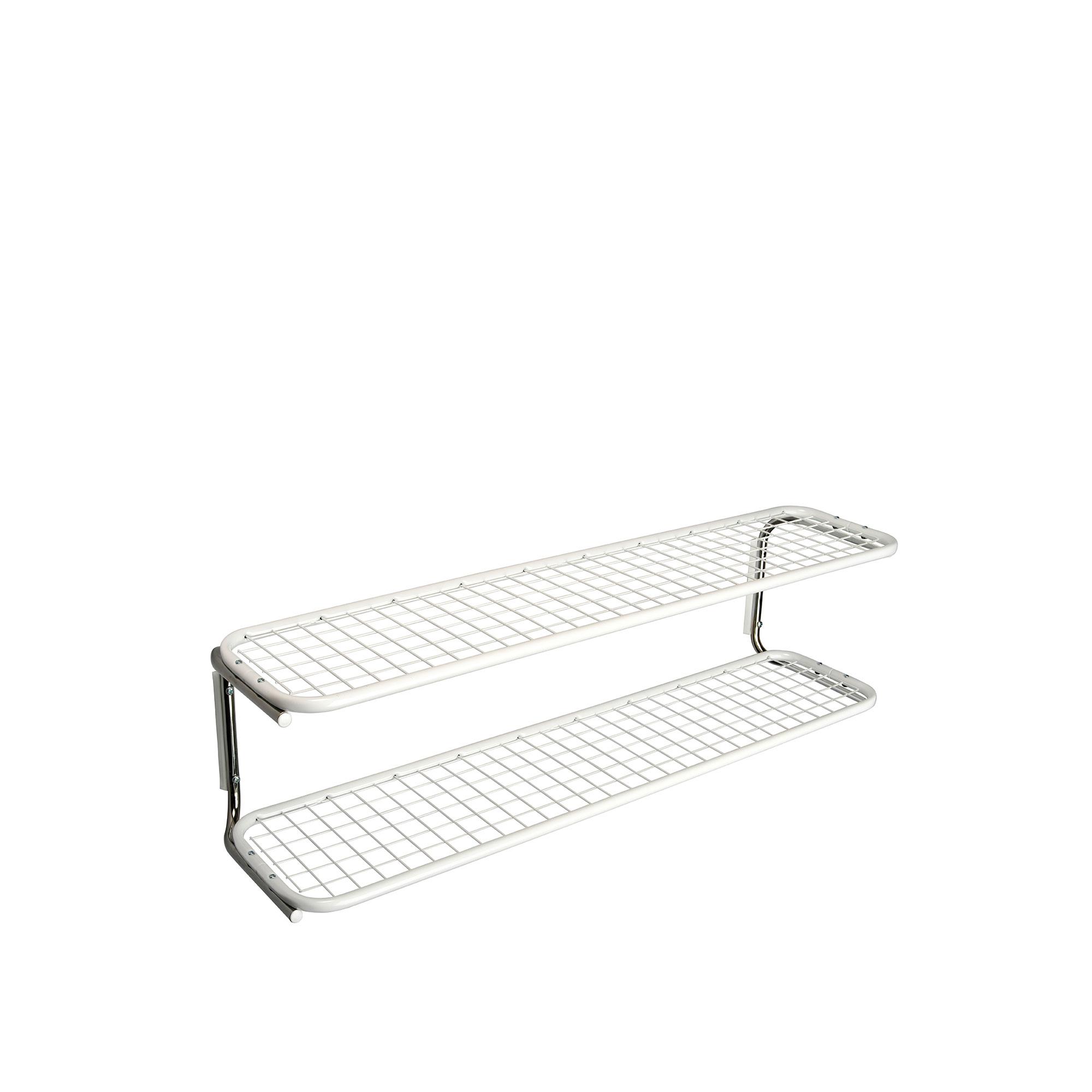 Essem Design Essem Design - Classic 650S Skohylla Vit/Krom, 70 cm - Hattehyller og skohyller - Gunnar Bolin - Svart - Metall/Plast