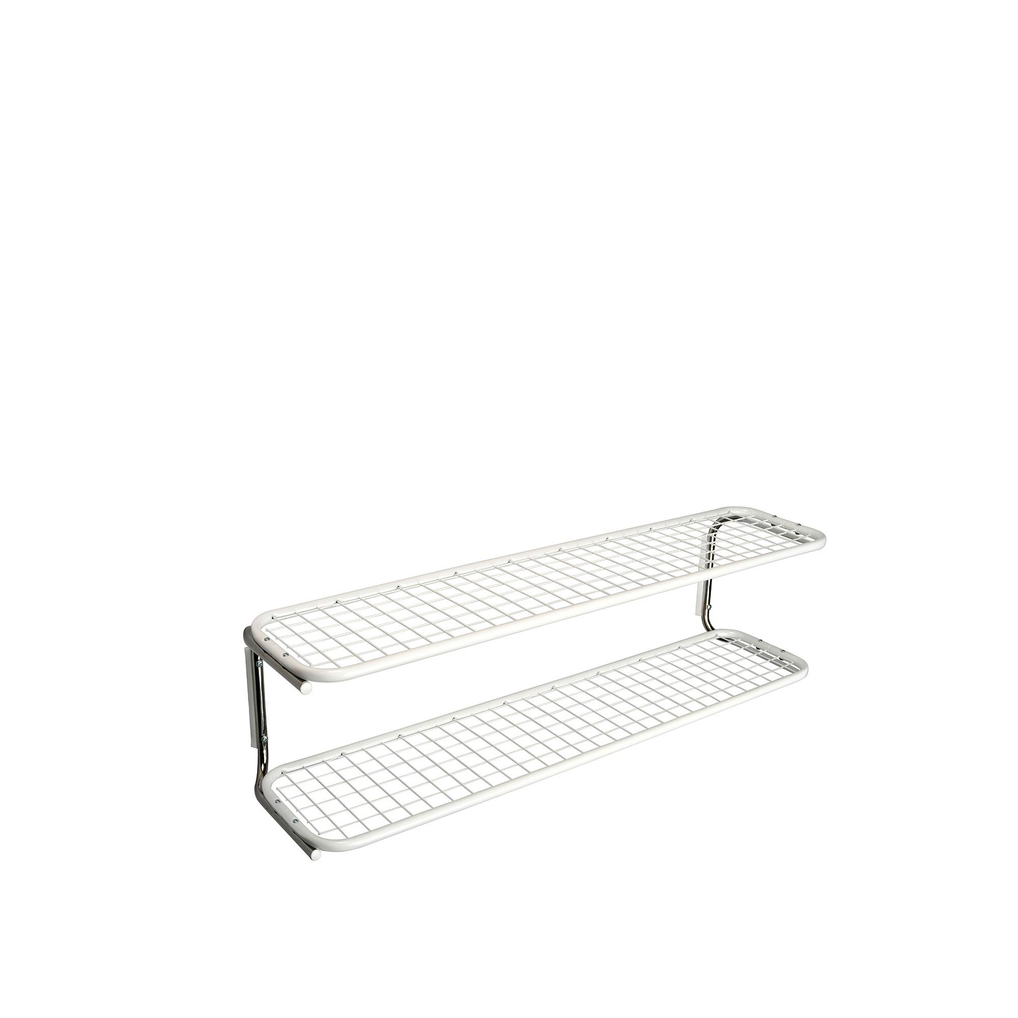 Essem Design Essem Design - Classic 650S Skohylla Vit/Krom, 60 cm - Hattehyller og skohyller - Gunnar Bolin - Svart - Metall/Plast