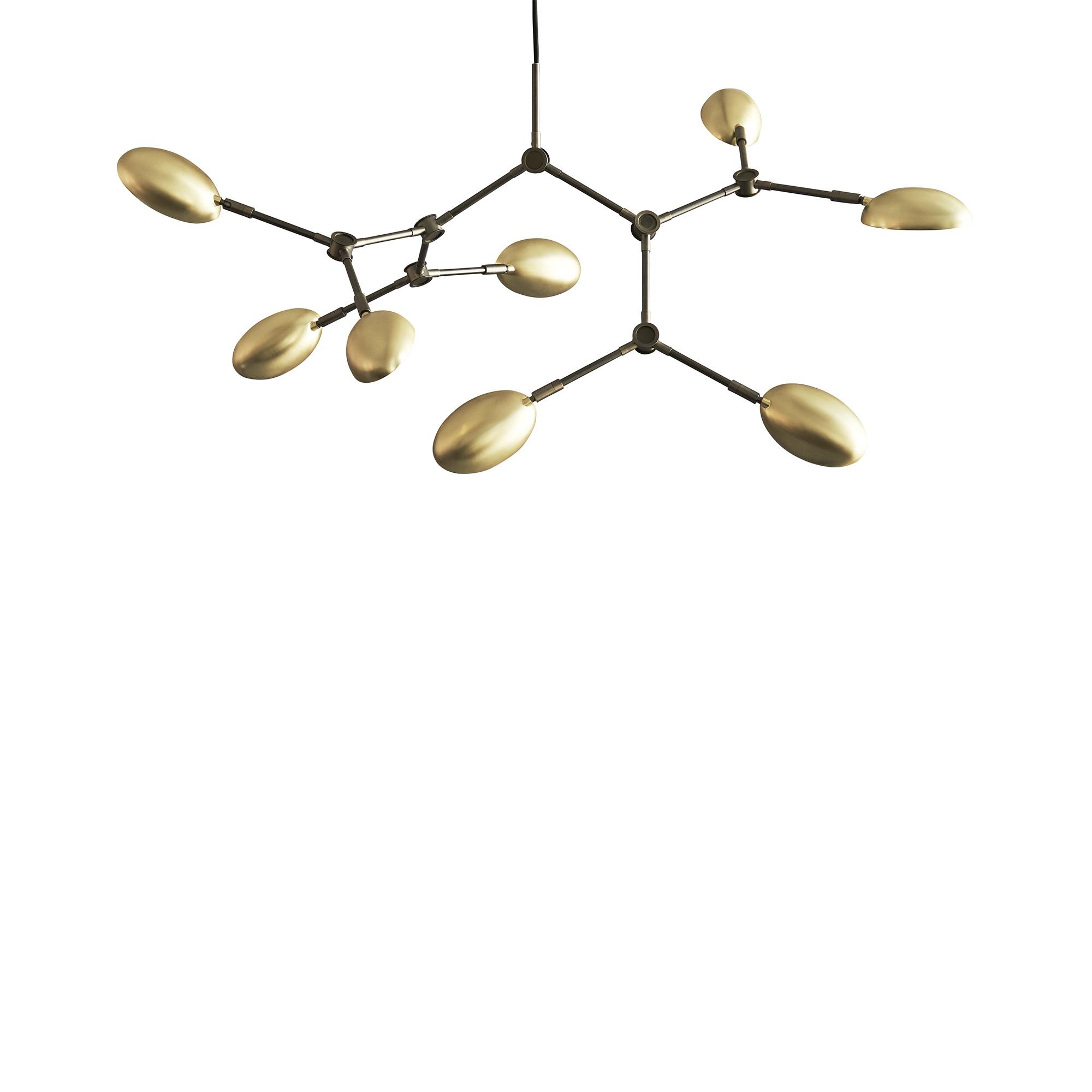 101 Copenhagen 101 Copenhagen - Drop Chandelier Mini Brass - Lysekroner - Kristian Sofus Hansen,Tommy Hyldahl - Gull