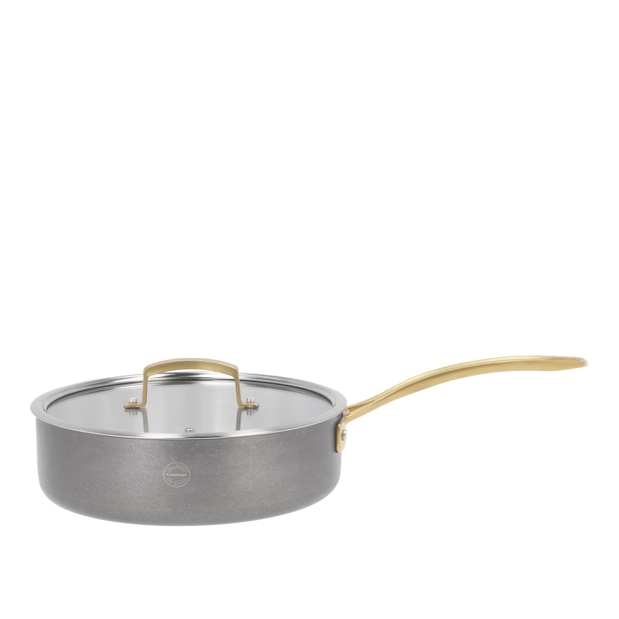 Pillivuyt Pillivuyt - Durance Sauté Pan With Lid - Stekepanner - Sølv