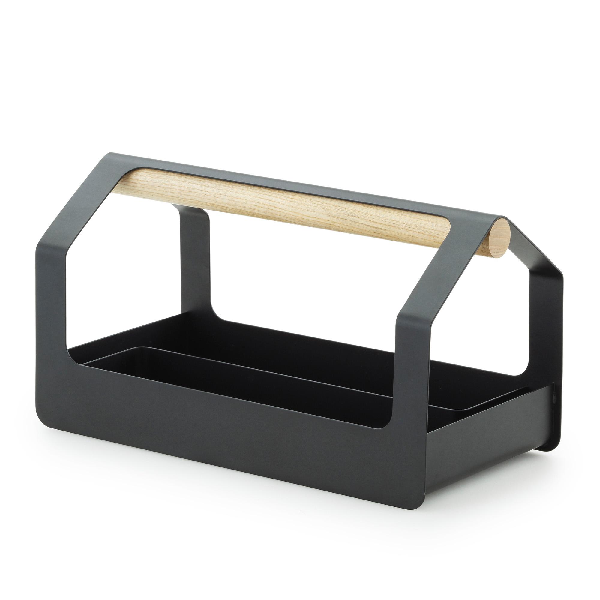 Normann Copenhagen Normann Copenhagen - Haus Toolbox Black - Kurver og esker - Hannes & Fritz - Svart - Metall/Tre