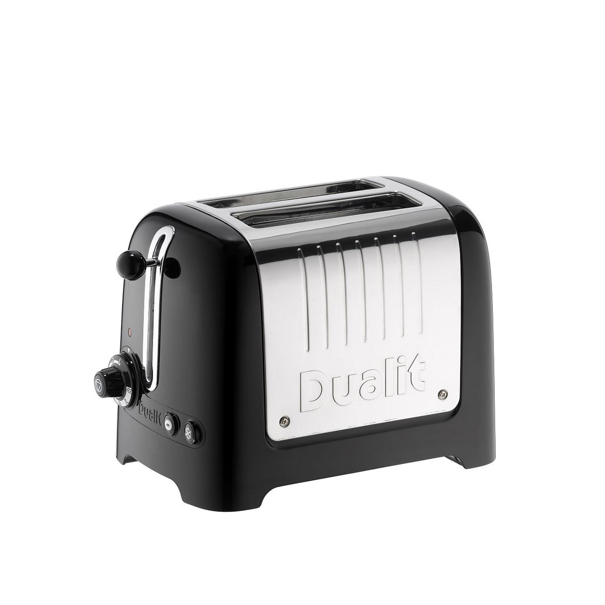 Dualit Dualit - Lite Toaster 2 Slice Black Gloss - Brødristere - Svart