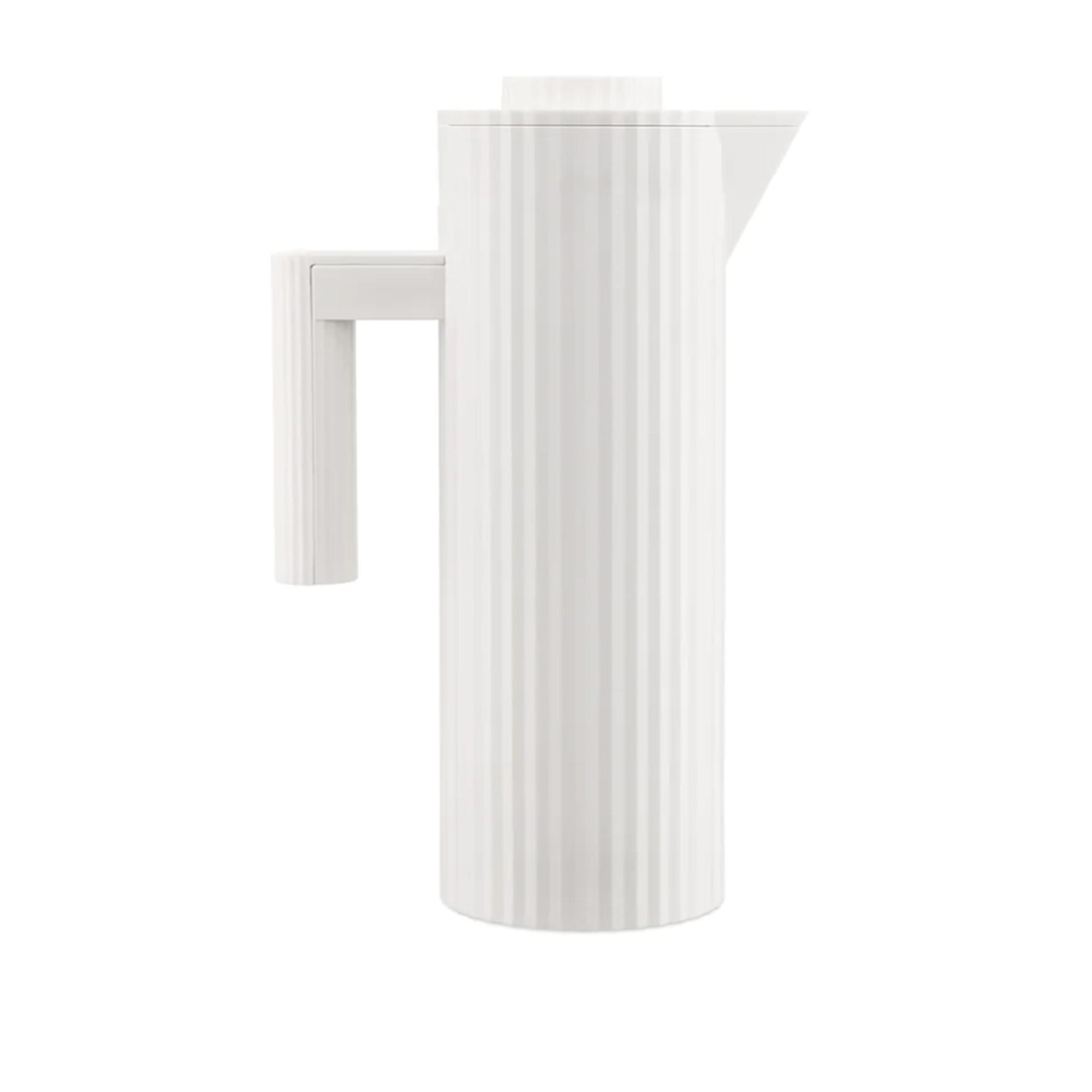 Alessi Alessi - Plissé Termokanne - Hvit - Termoser - Michele De Lucchi - Plast