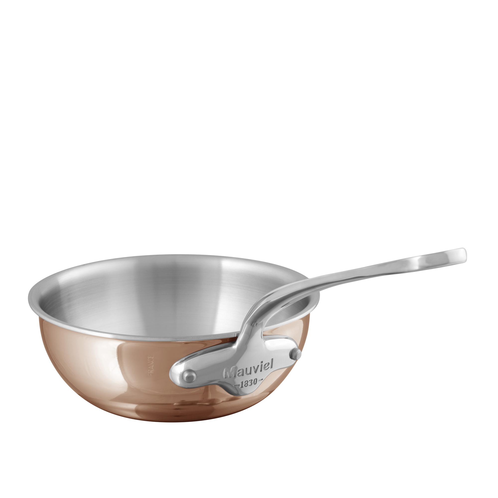 Mauviel Mauviel - Sauté Pan M'6S Copper/Steel - 3,2 L - Stekepanner - Sølv,Kobber