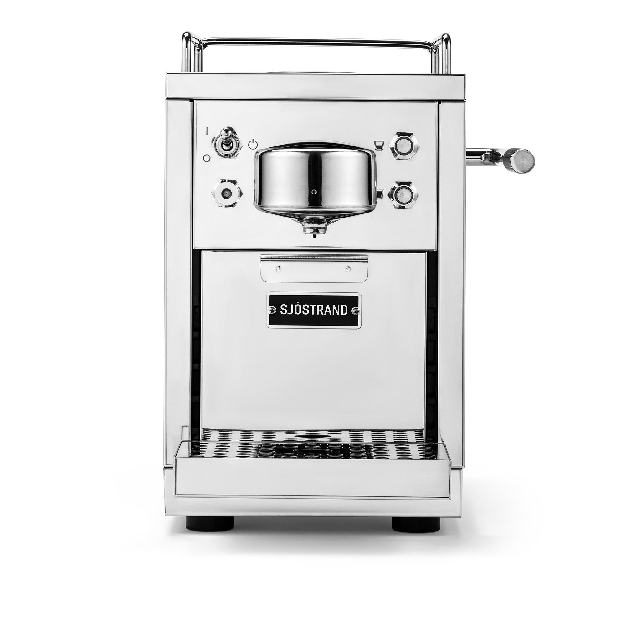 Sjöstrand Coffee Concept Sjöstrand Coffee Concept - The Original 2 Capsule Machine Steel - Kaffemaskiner og kaffebryggere - Sølv