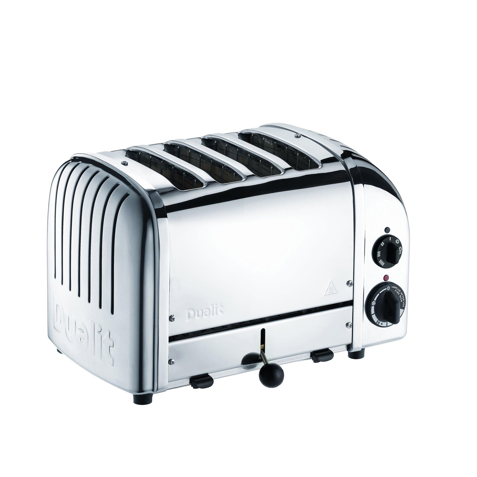 Dualit Dualit - Brödrost Classic NewGen 4 Skivor Chrome - Brødristere