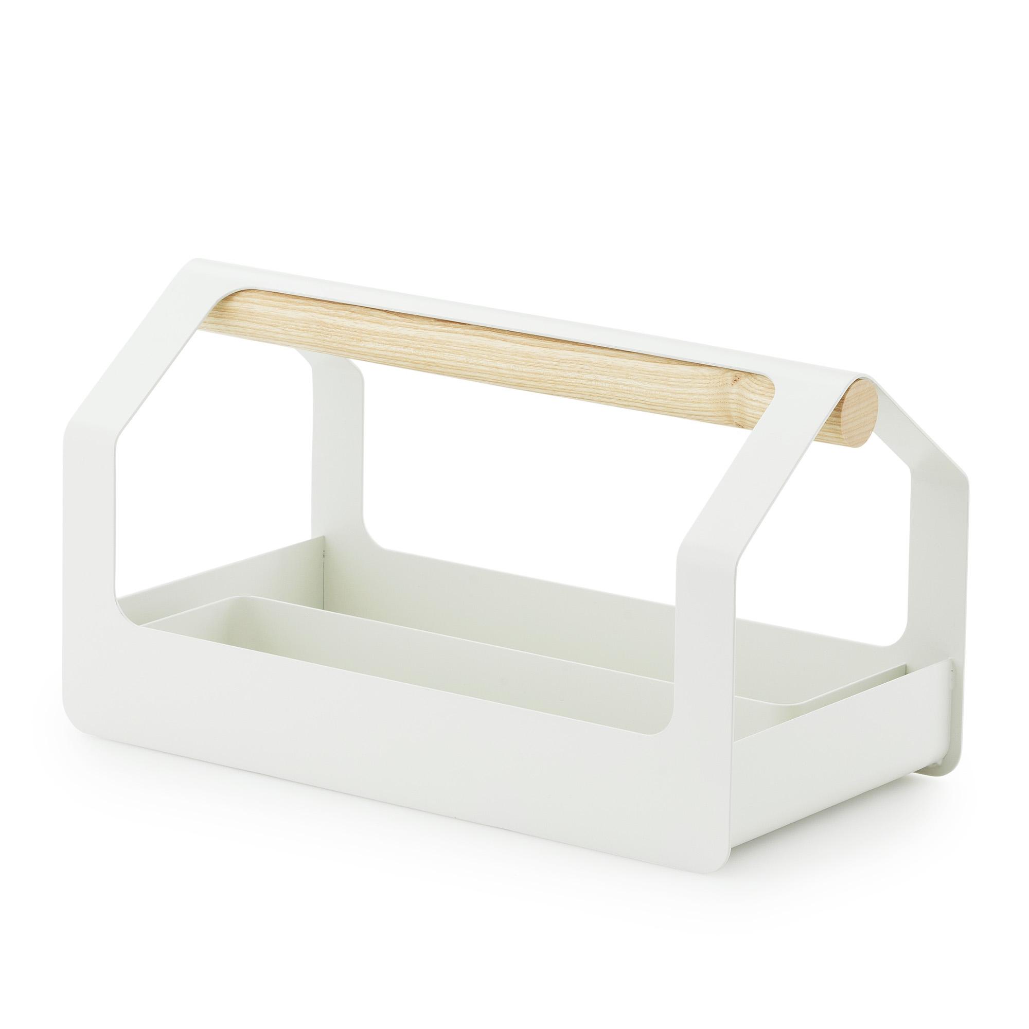 Normann Copenhagen Normann Copenhagen - Haus Toolbox Light Grey - Kurver og esker - Hannes & Fritz - Grå - Metall/Tre