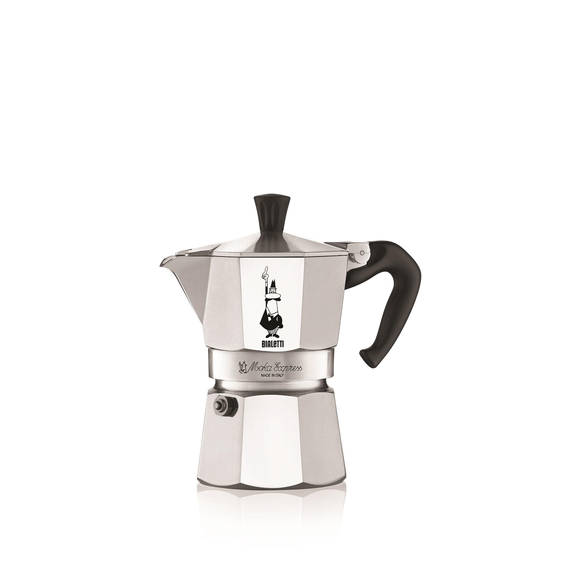 Bialetti Bialetti - Kokare Moka 3K Express Bialetti® - ca. 200ml (3 kopp) - Kaffemaskiner og kaffebryggere - Sølv