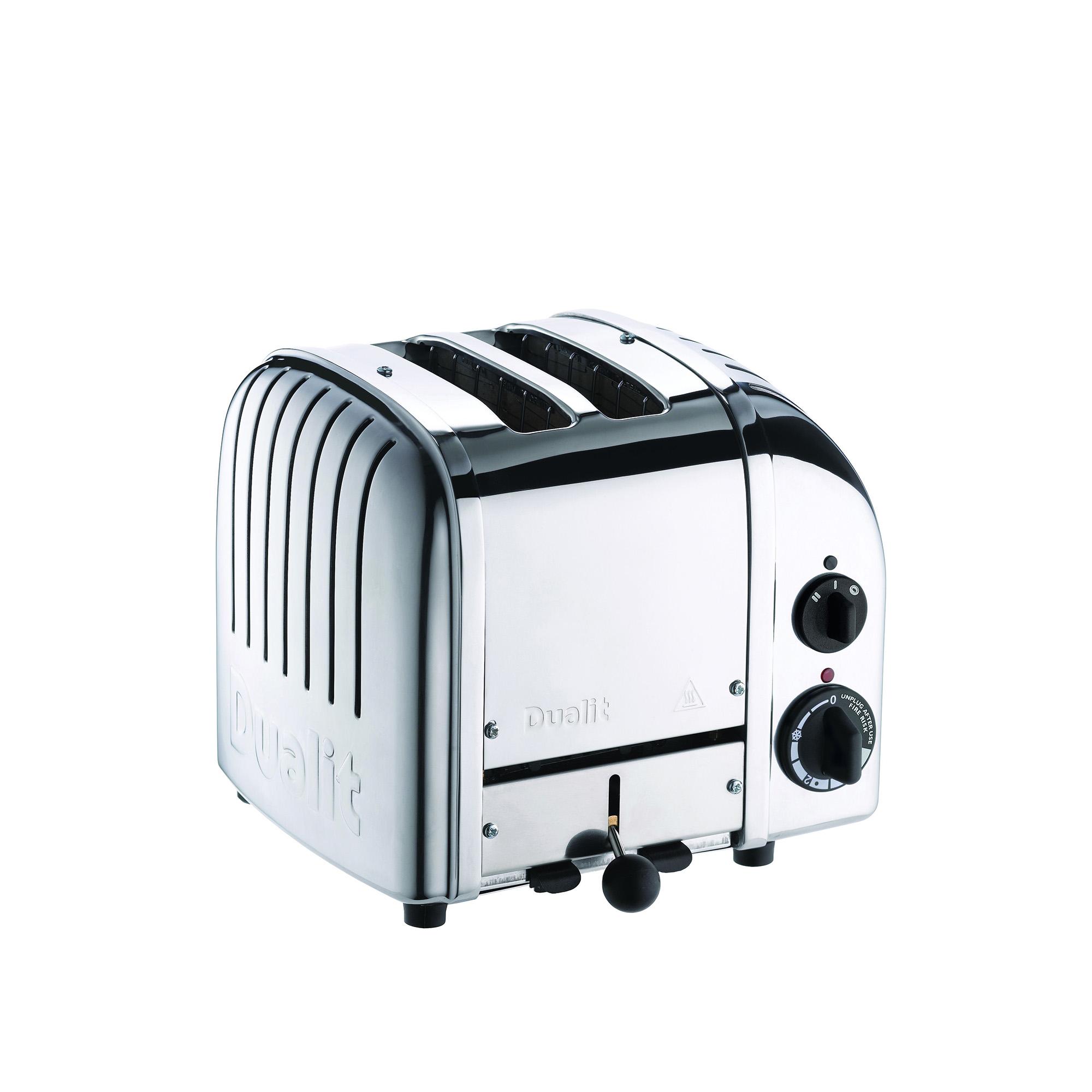 Dualit Dualit - Brödrost Classic NewGen 2 Skivor Chrome - Brødristere - Sølv