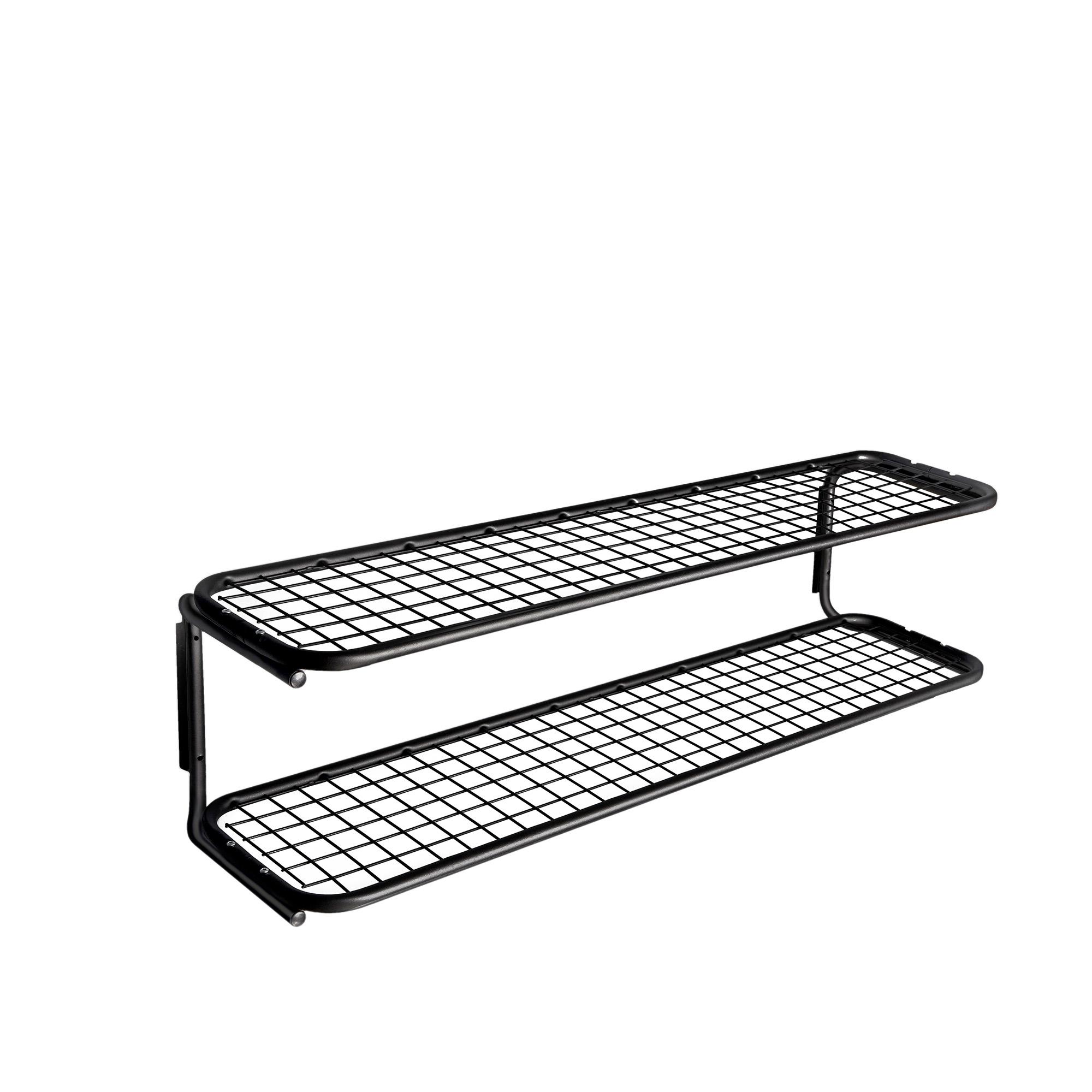 Essem Design Essem Design - Classic 650S Skohylla Svart/Svart, 100 cm - Hattehyller og skohyller - Gunnar Bolin - Svart - Metall/Plast