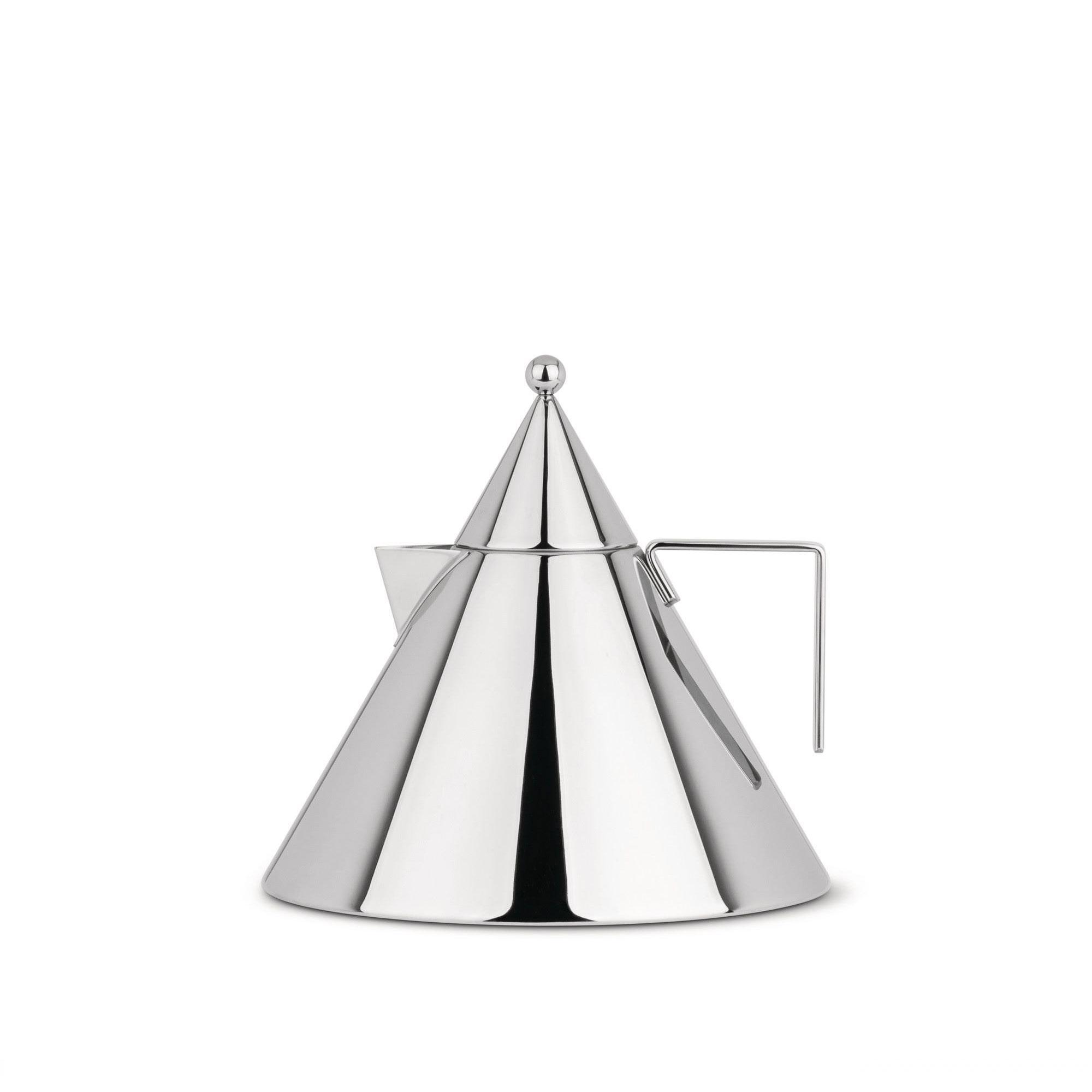 Alessi Alessi - Il Conico Kettle - Vannkokere - Aldo Rossi - Sølv