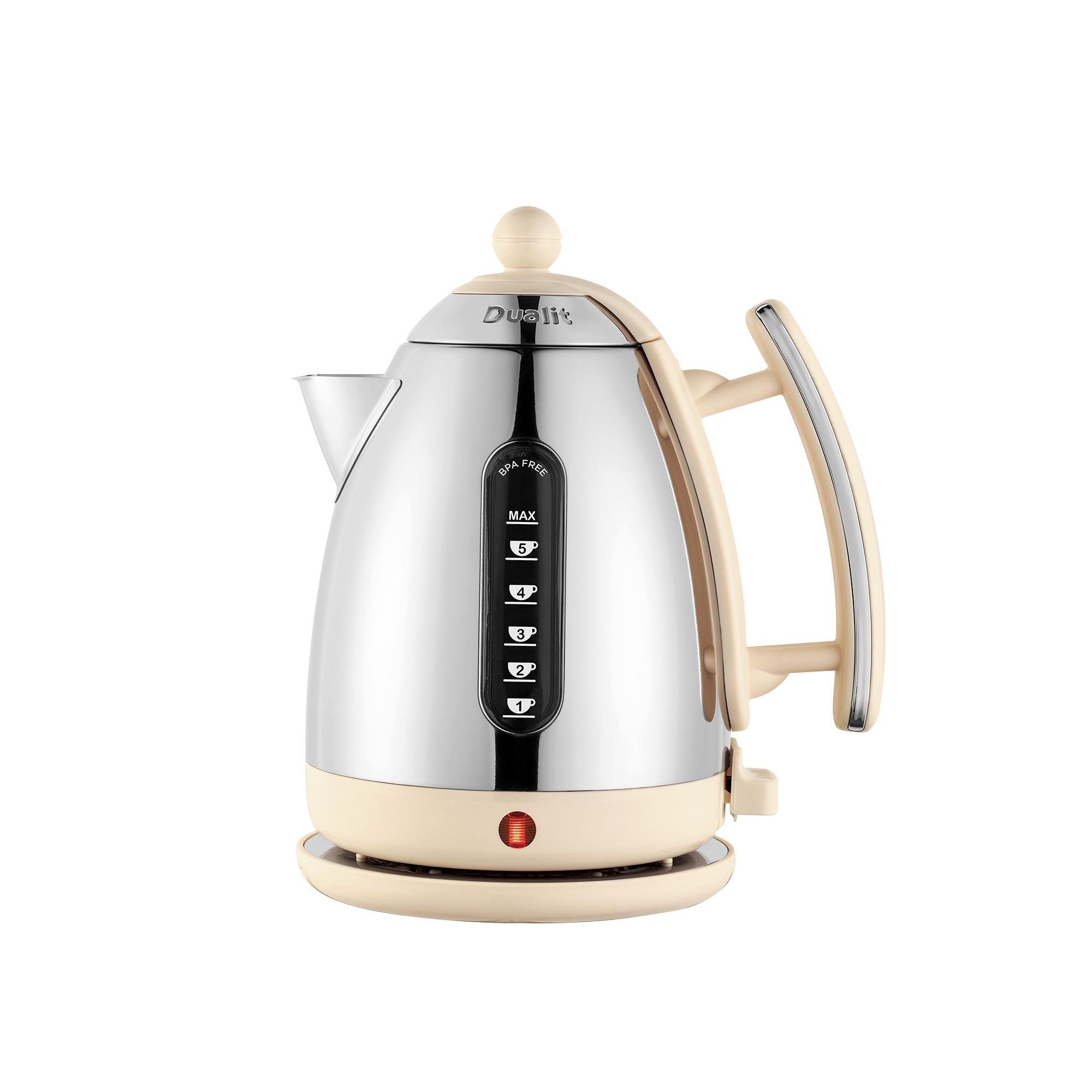 Dualit Dualit - Dualit Vattenkokare Lite 1,5 L Cream/Rostfri - Vannkokere